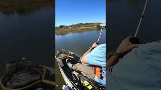 Sometimes all you catch is a gar kayak bass fishing [upl. by Naloc]