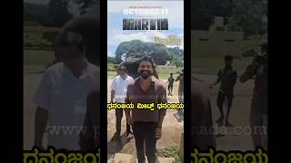 Daali Dhanajaya  ಧನಂಜಯ ಮೀಟ್ಸ್ ಧನಂಜಯ Daali Popcornkannada Dhananjaya Elephant Mysuru [upl. by Amairam809]