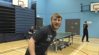 Joe Russell v Cain Fagan  Brighton TTC 3 v Horsham Spinners 2  British League  Div C6 [upl. by Lowe]