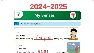 Term 1 Malar English Unit 7 My Senses 3rd std english workbook answers 20242025 SivaSubbu [upl. by Johathan468]