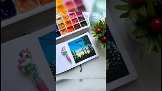 Easy Gouache Painting christmas music love art painting gouache [upl. by Hsevahb]