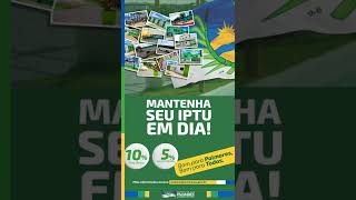 Prazo de pagamento do IPTU 2022 com desconto  29062022 [upl. by Diet]