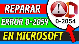 Como Reparar El Codigo De Error De Microsoft Office 02054 Seguro y Legal [upl. by Eustashe7]