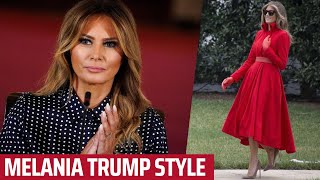 FLOTUS Melania Trumps Top 10 Most STUNNING Looks First Lady Style [upl. by Sidnal319]