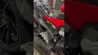 Diavel V4 Akropovik race exhaust motorcycle youtubeshorts yt youtube ducati bmwr1000 trending [upl. by Ecylla501]