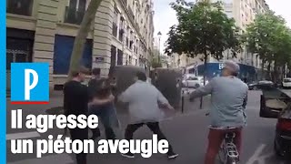 Un automobiliste agresse un piéton aveugle après lui avoir grillé la priorité [upl. by Odie]