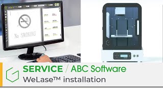 Learn how to install ABC software for WeLase™ laser engraver [upl. by Wolk]