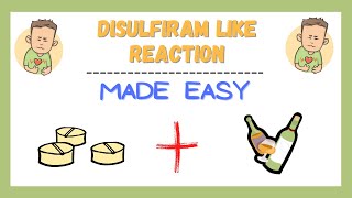 Disulfiram Like Reaction Mechanism Symptoms Pharmacology Drug interaction Made Easy [upl. by Ernest699]