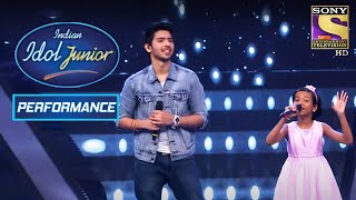 Armaan And Ranitas Duo Performance Wins Everyones Heart  Indian Idol Junior 2 [upl. by Ennoryt]