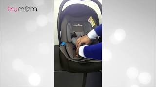 Trumom USA Infant Carry Cot and Car Seat 2007 INSTRUCTION  How to Setup and Adjust Straps [upl. by Saville204]