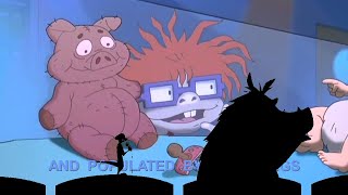 Timon and Pumbaa Interrupt 2 The Rugrats Movie For wembleyfraggleproductions3536 [upl. by Alrahc879]