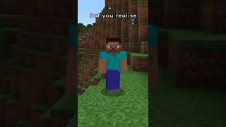 Ever Built A Secret Base minecraft edit shorts sad [upl. by Iaverne]