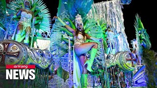 2024 Rio carnival comes to an end with only the Champions Parade remaining [upl. by Lyred]