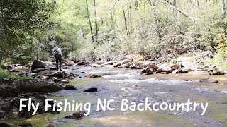 The Big Adventure I Backcountry Fly Fishing North Carolina [upl. by Eerej]