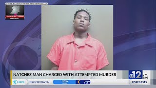 Natchez man charged with attempted murder [upl. by Oz954]