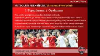 SAVUNMA PRENSİPLERİTeorik Futbol Eğitimi [upl. by Perice]