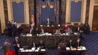 Raw Video Senate Passes Health Care Bill [upl. by Attehcram]