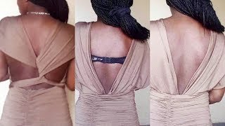 How To Make A Backless BraTips [upl. by Trixy]