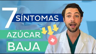 7 Síntomas de HIPOGLUCEMIA que tienes que conocer AZÚCAR BAJA [upl. by Mellitz185]