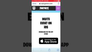 How to download Fortnite on iOS IPadIPhoneIPod Not a scam [upl. by Olva]