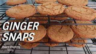 The Best Ginger Snap Cookies Ever [upl. by Naasah]