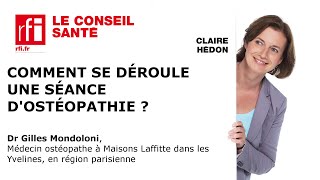 Comment se déroule une séance dostéopathie [upl. by Ketchan]