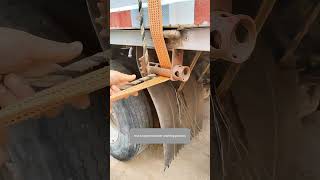 To Master Bundling Cargo With TieDown Strap Is Essential Skill For Each Truck Driver [upl. by Manson]