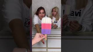 Choose ice cream challenge 😂 Why did she replace real snow ice cream shorts Best video by Hmelkofm [upl. by Lamiv]