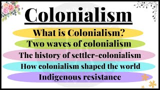 SubColonialismWhat Is ColonialismHistory of Colonialism Waves of Colonialism in HindiUrdu [upl. by Sabas469]