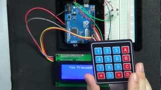 Keypad Input To An Arduino  Lets Make It  Episode 11 [upl. by Dominick]