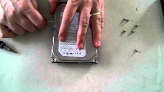 Opening a Seagate Barracuda Hard Drive [upl. by Ylekalb]