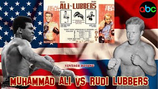 Muhammad Ali vs Rudi Lubbers ABC 1080p 60fps [upl. by Tselec826]