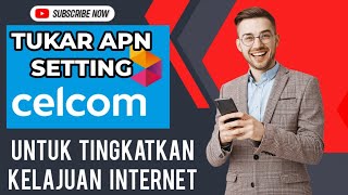 INTERNET CELCOM SLOW Ubah APN anda untuk tingkatkan kelajuan internet anda [upl. by Hsirap]