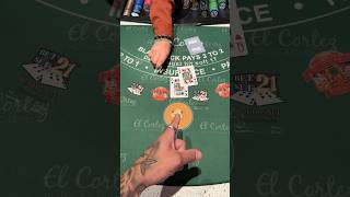 One of the best plays of my life 😂 casino gamble gambling blackjack [upl. by Otrebide770]