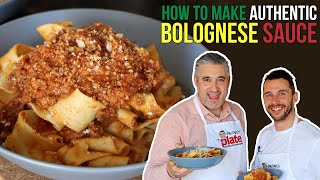 How to Make AUTHENTIC BOLOGNESE SAUCE Like a Nonna from Bologna [upl. by Sky43]