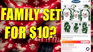 Pantoablycom Offers 3 Old Navy Christmas Pajamas For 10  Is It A Legit Deal Or Scam [upl. by Deering]