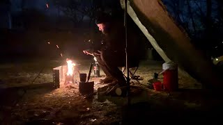 Backyard Tarp Lean To [upl. by Kassandra]