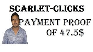 Scarletclicks Payment Proof  Account Overview Of Most Stable Program PTC Site [upl. by Nevs]