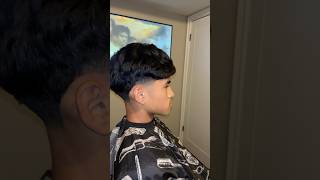 Taper fade haircut 2024 youtubeshorts youtube barber hairstyle donaldtrump bitcoin trending [upl. by Hamal]