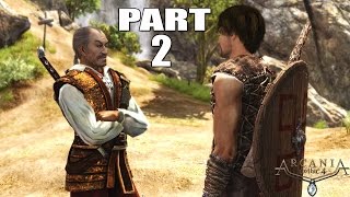 Arcania Gothic 4 Walkthrough  Part 2 Practice with Diego [upl. by Siednarb]