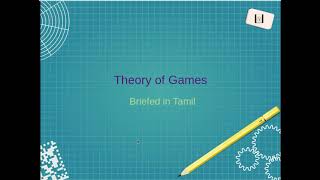 Game Theory  An Introduction in TAMIL [upl. by Ahsika222]