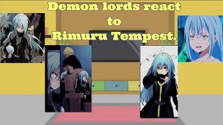 Demon lords react to Rimuru tempest part 1 – Yuuki kagurazaka [upl. by Sitto]