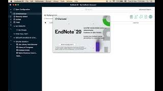 Installing and using the Registered version of Endnote 20 for Mac and Windows [upl. by Ayalahs]