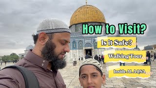 Masjid al Aqsa First Time  Walking Tour  Siraj Nalla [upl. by Mailliw911]