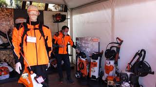 STIHL FRANCE  Michaël LACROIXNettoyeurs Haute Pression RE 150 PLUS et RE 170 PLUS à Salonvert 2020 [upl. by Aissila]