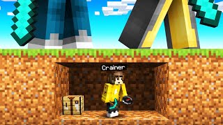 Speedrunner vs Hunters But Crainer CHEATS Minecraft [upl. by Orteip]