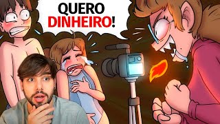 Essa mãe escravizava seus filhos pra gravar vídeos pro youtube [upl. by Acirfa]