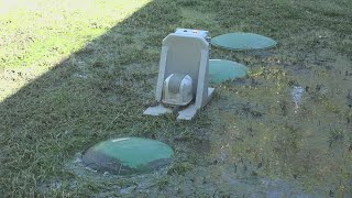 Man battling cancer pleads for company to fix a septic system he claims is faulty [upl. by Emorej]