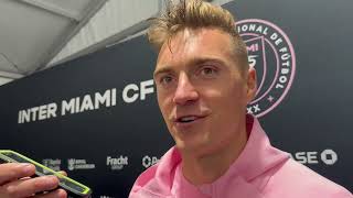 MESSI amp Inter Miami Julian Gressel talks MESSIS HATTRICK after win vs New England [upl. by Timms]