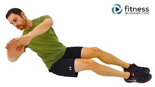 Total Body Strength Training and Core Workout for Beginners  Low Impact Workout at Home [upl. by Encratis]